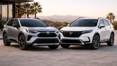 2026 Toyota RAV4 vs Honda CR-V Exterior