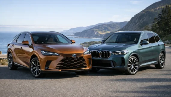 2024 Lexus RX vs BMW X3