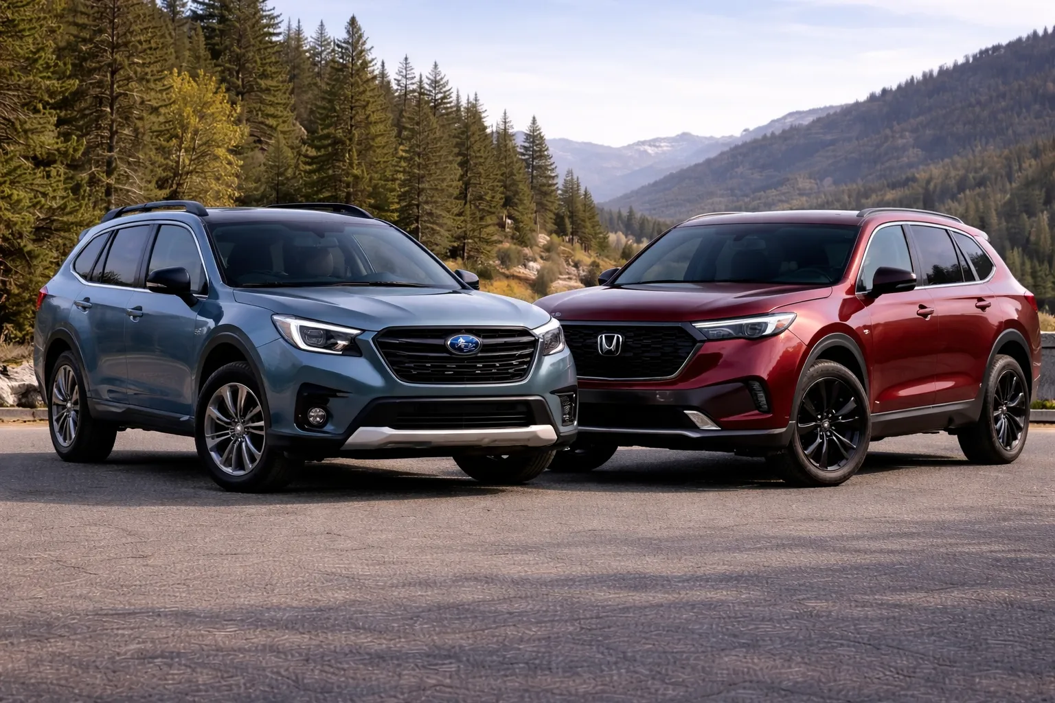 Honda And Subaru